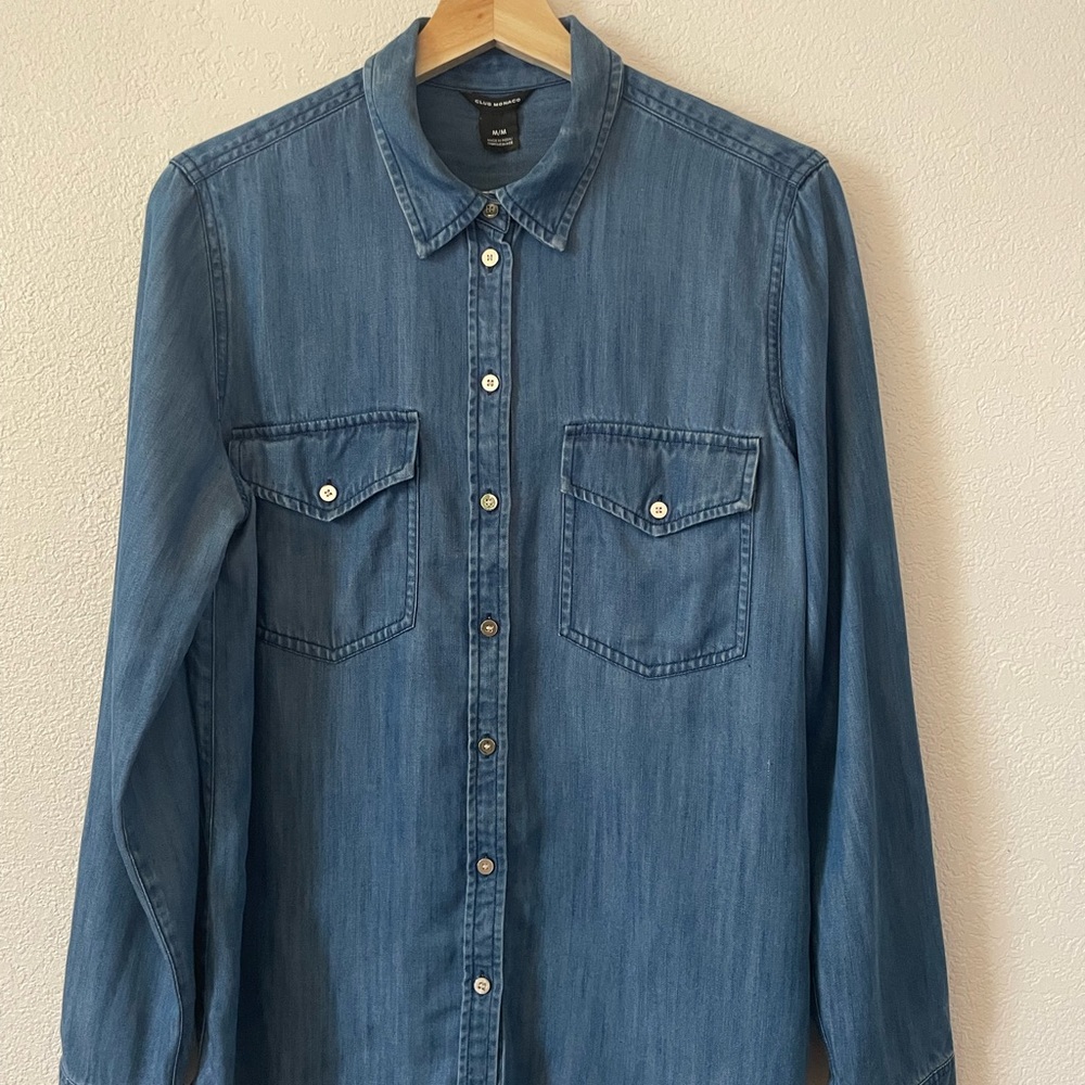 Club Monaco chambray shirt